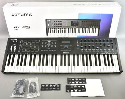 Arturia-Keylab 61 MkII, boxed, little used